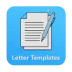 letter writing templates android application logo